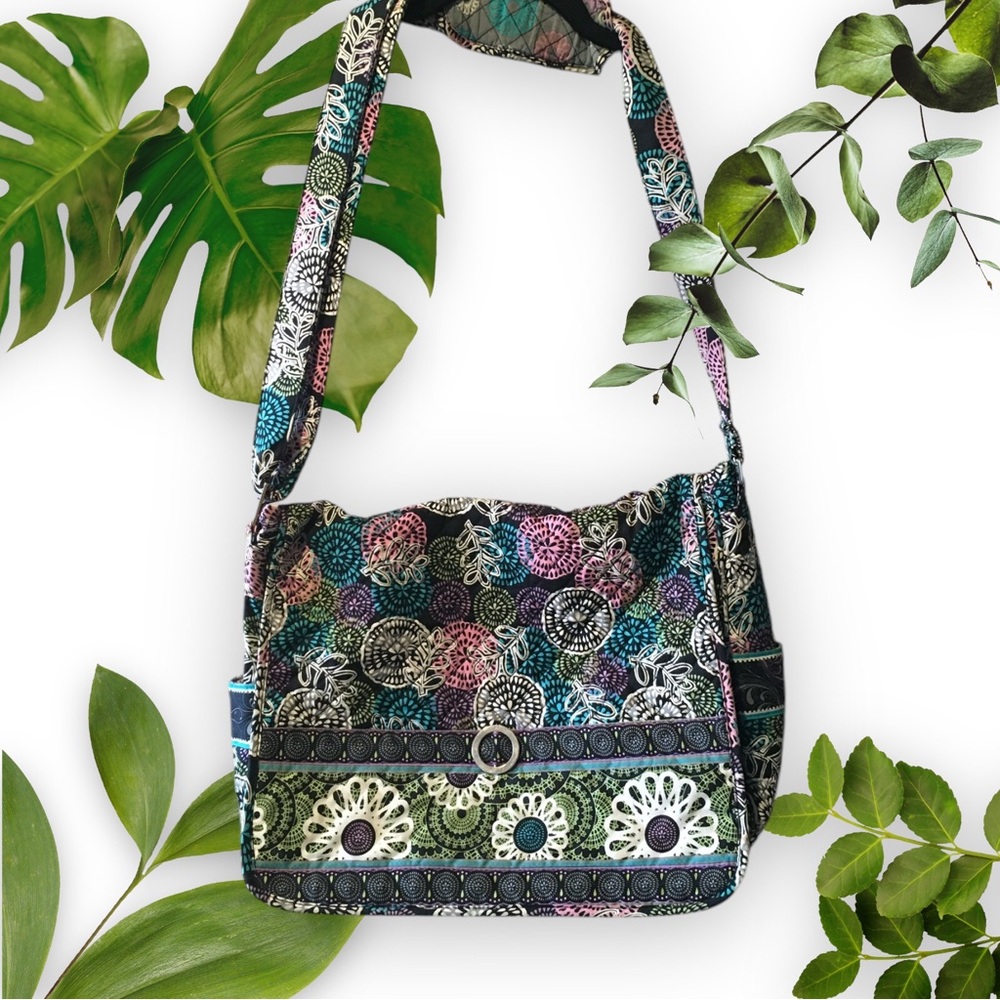 Multicolor Patterned Shoulder Bag